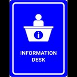 Information Desk sign